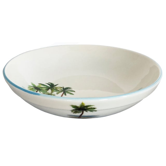 Palm Breezes Serving Bowl