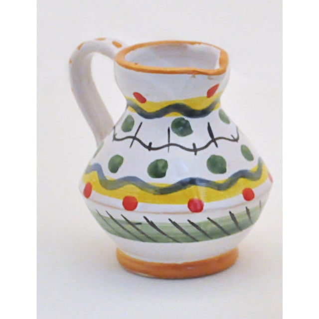 Mini Pitcher - Festive Bright Pattern