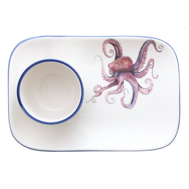 Octopus Tray and Small Bowl Set