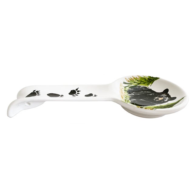 Black Bear Spoon Rest