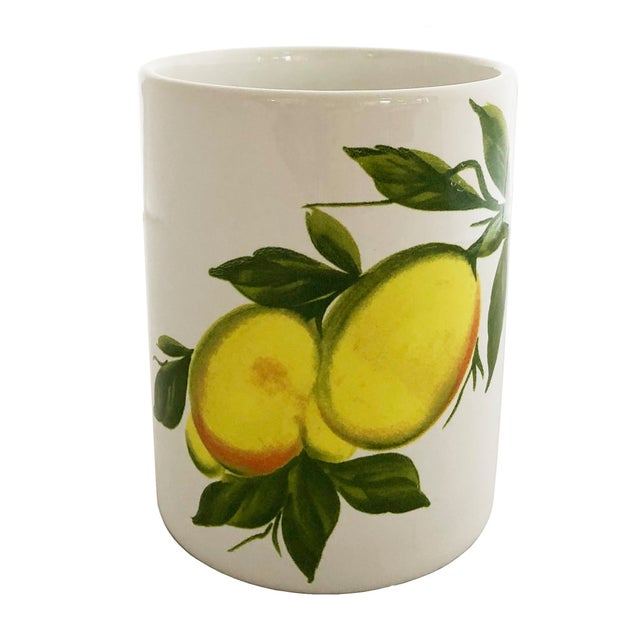 Lemon Utensil/Wine Bottle Holder