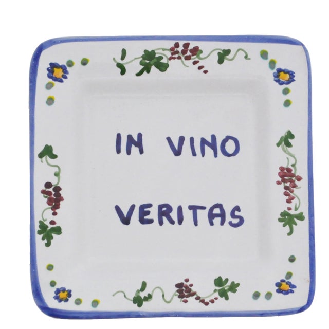 Proverb Square - In Vino Veritas - In wine there is truth