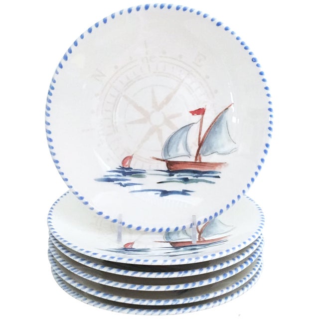 Sailboat Dinner Plates (set of 6)