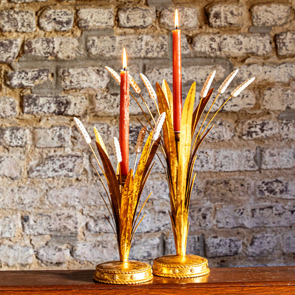 Forest Walk Wheat Candlestick
