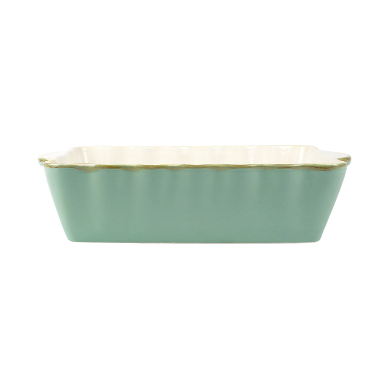 Italian Bakers Aqua Medium Rectangular Baker
