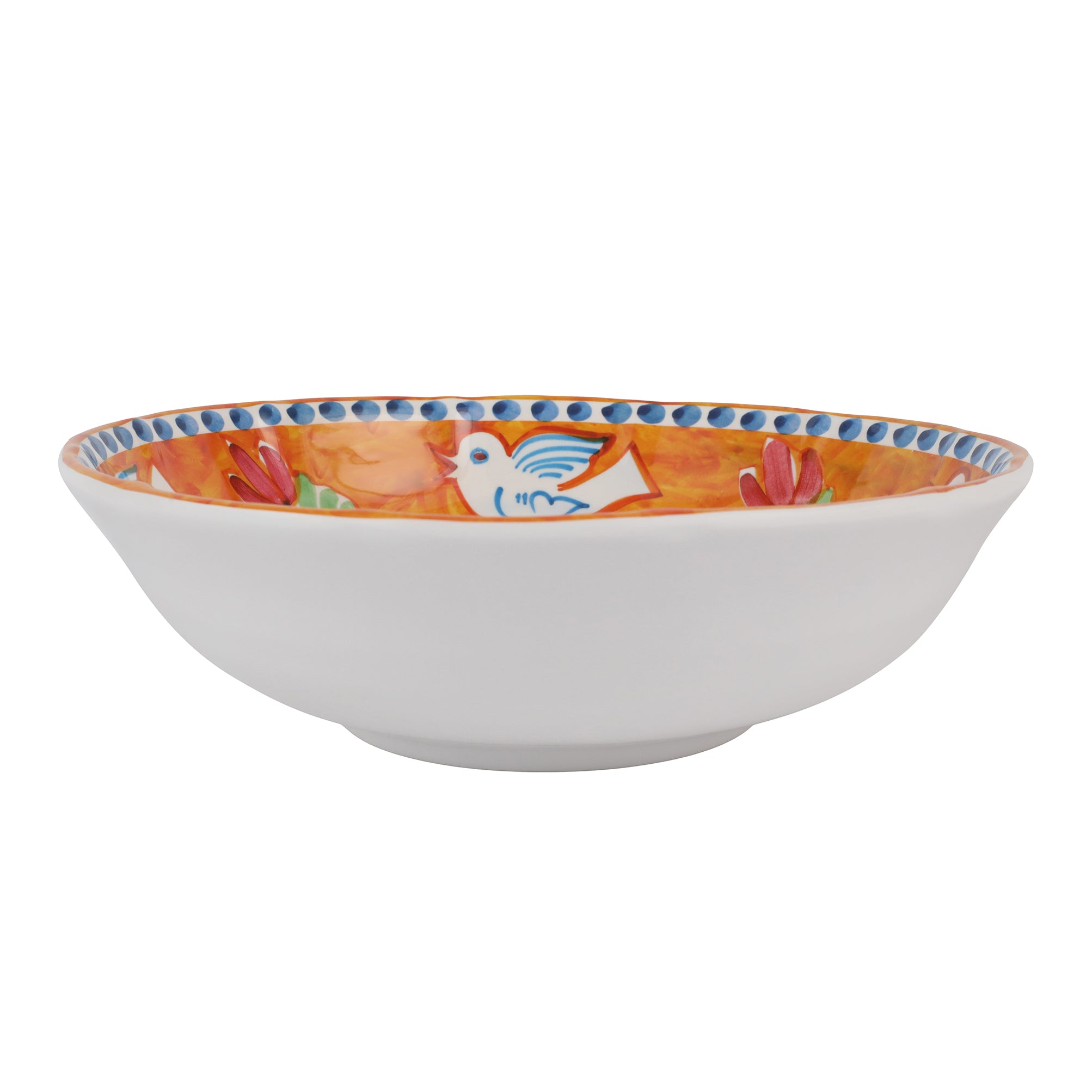 Vietri Campagna Melamine Serving Bowl | Uccello - Thumbnail 3