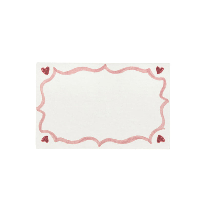 Love You More Place Card Set/12 - Pink