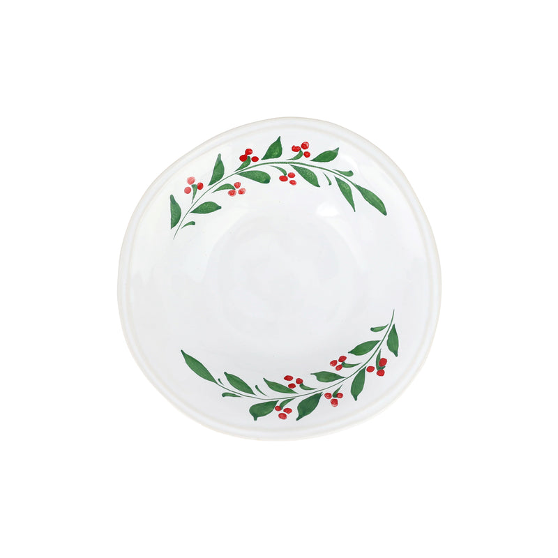 Aria Holiday Cereal Bowl