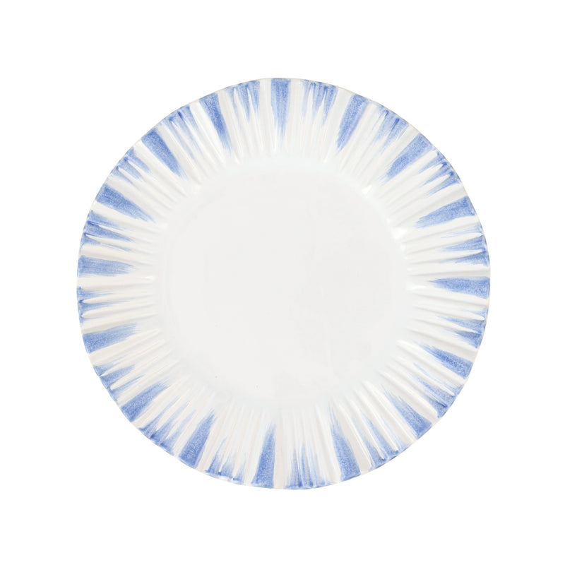 Bari Blue and White American Dinner Plate