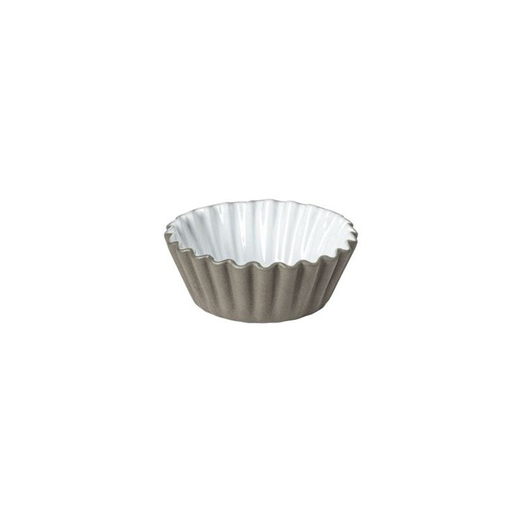 MUFFIN DISH IND 5in-WHITE (FESTA)