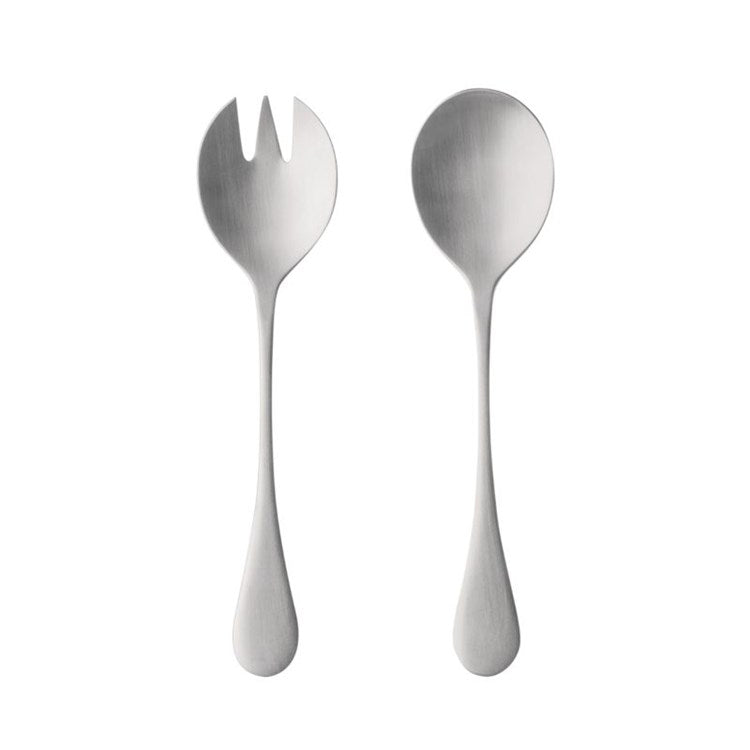 SALAD SERVING SET 2PC-BRUSHED FLATWARE (ANTIGO)