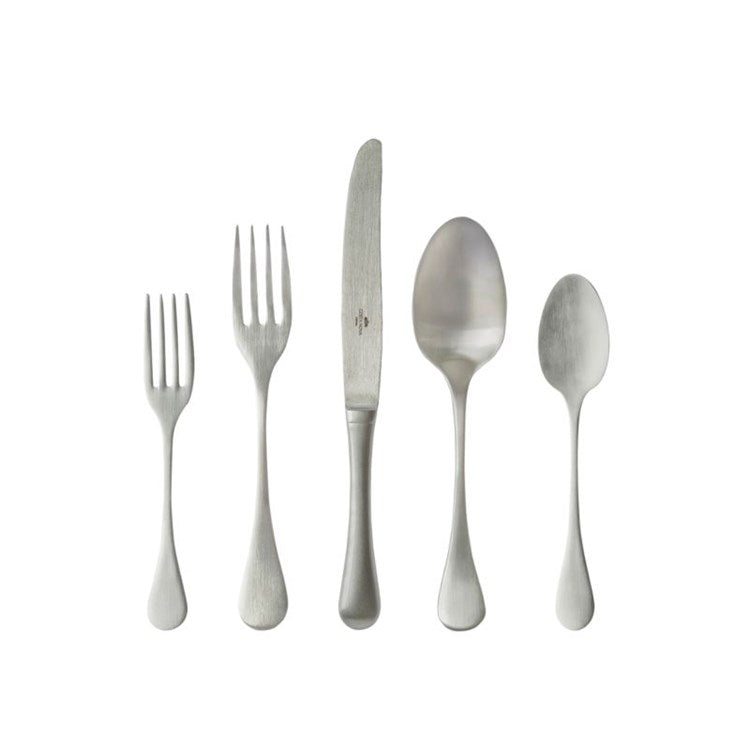 FLATWARE 5PC SET-BRUSHED (ANTIGO)