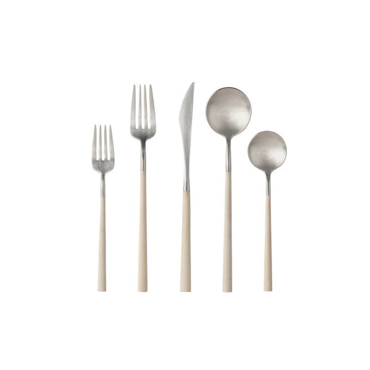 FLATWARE 5PC SET-CRU CABLE (MITO)