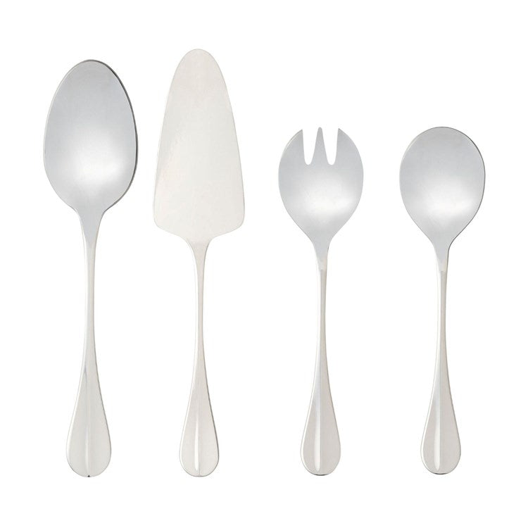 HOSTESS SERVING SET 4PC-POLISHED FLATWARE (NAU)