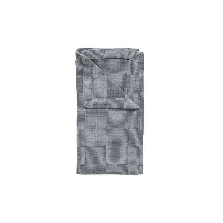NAPKIN 50%LI/50%CO-GREY (EMILIA)