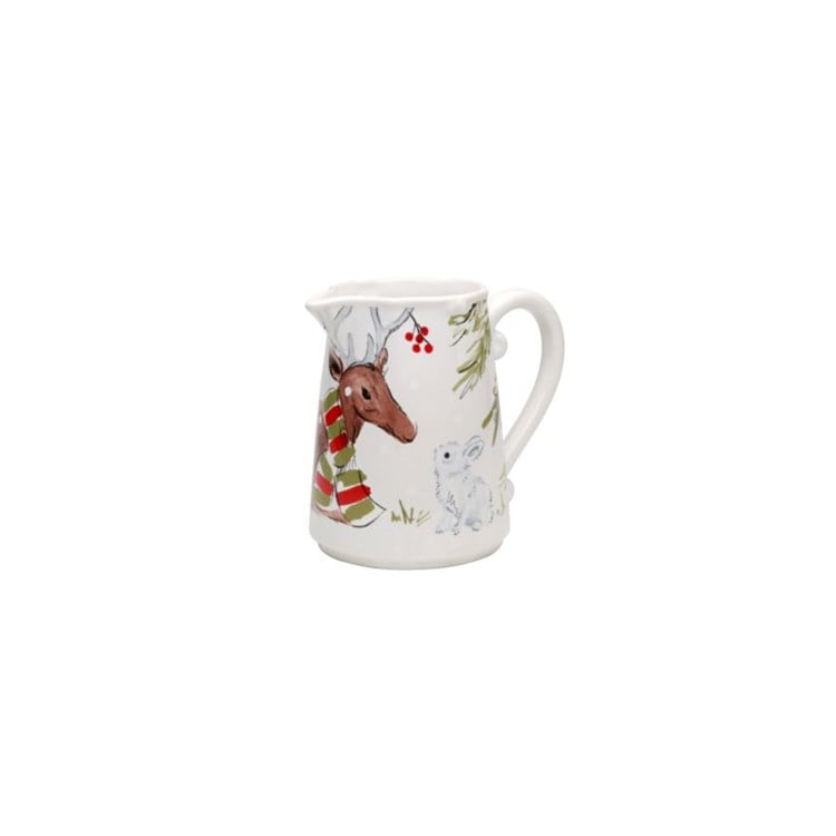 PITCHER 63oz-WHITE (DEER FRIENDS)