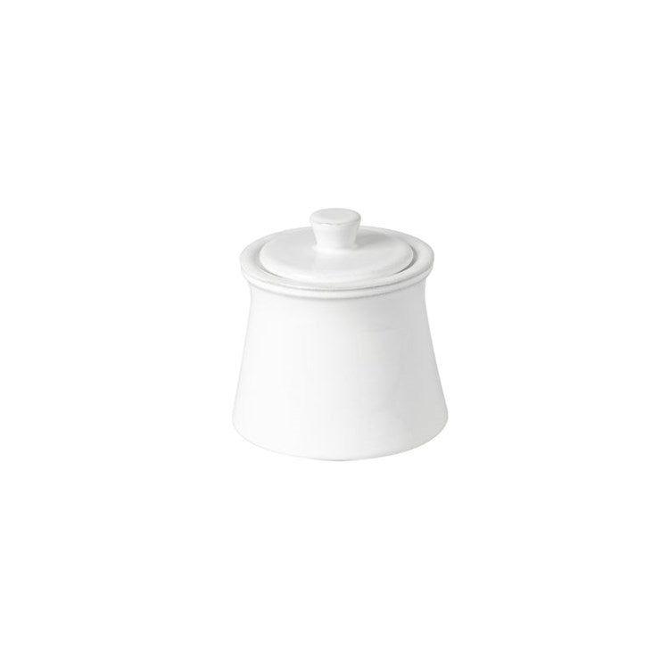 SUGAR BOWL W/LID 17oz-WHITE (FRISO)