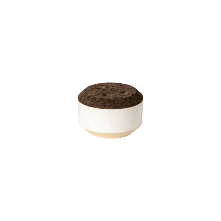 SALT CELLAR CORK LID-WHITE (MODERN STORAGE)