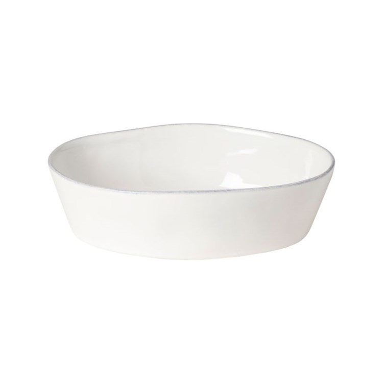 BAKER OVAL 10in-WHITE (LIVIA)