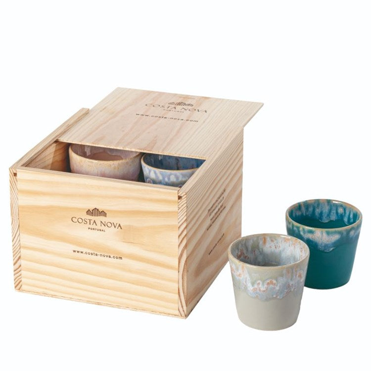 S/8 LUNGO CUPS 7oz W/DISP BX-MULTI (GRESPRESSO)