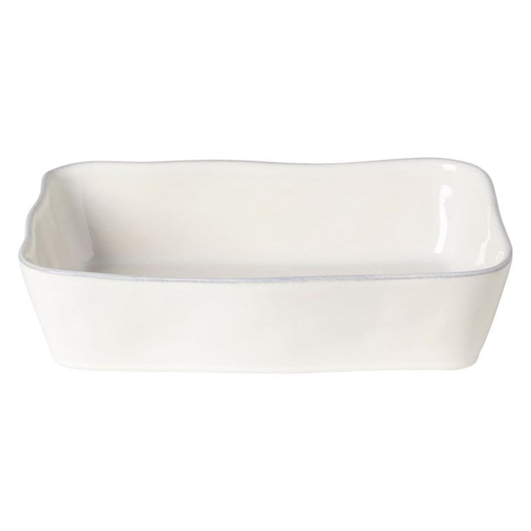 BAKER RECT 12in-WHITE (LIVIA)