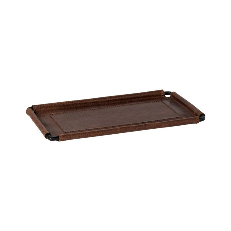 LEATHER TRAY RECT 10in (LEATHER)