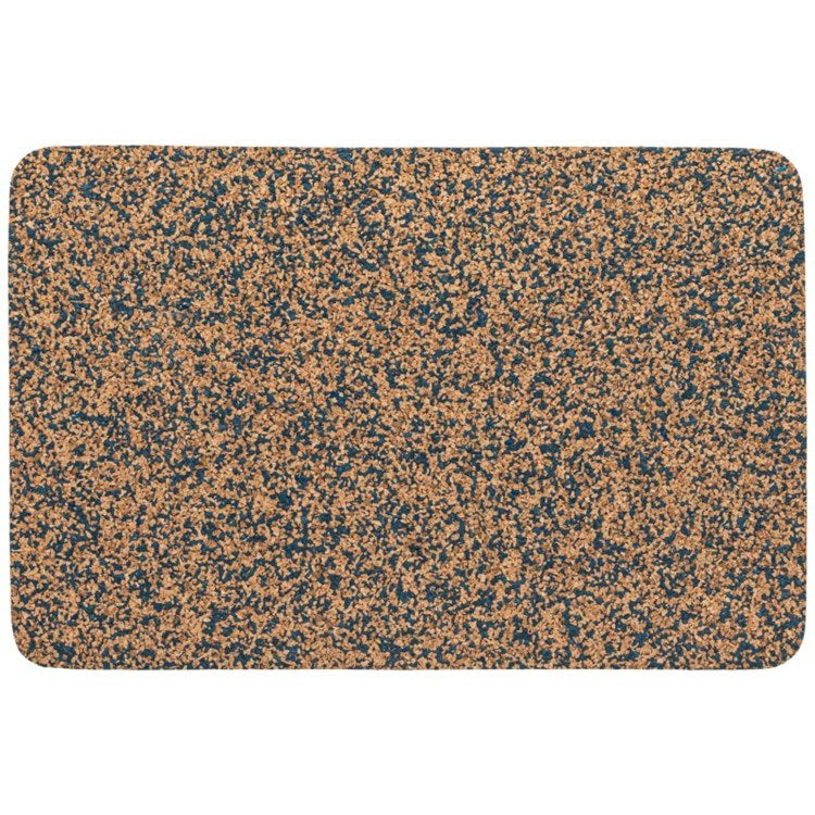 PLACEMAT RECT CORK/RECYCLED EVA-INDIGO (PLANO)