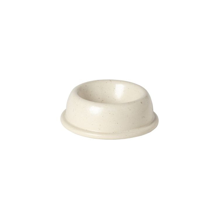 PET FOOD BOWL 6in-VANILLA (PACIFICA PET)