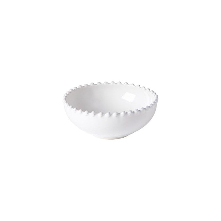 LOW BOWL 6in-WHITE (PEARL)