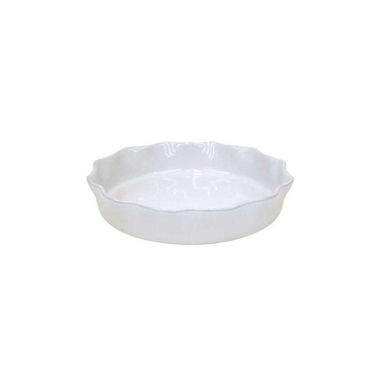 PIE DISH RUFFLED 11in-WHITE (COOK & HOST)