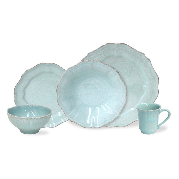 PLACE SETTING 5PC-BLUE (IMPRESSIONS)