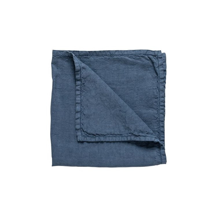 NAPKIN 100% LI AJOUR-DK DENIM (LUISA)
