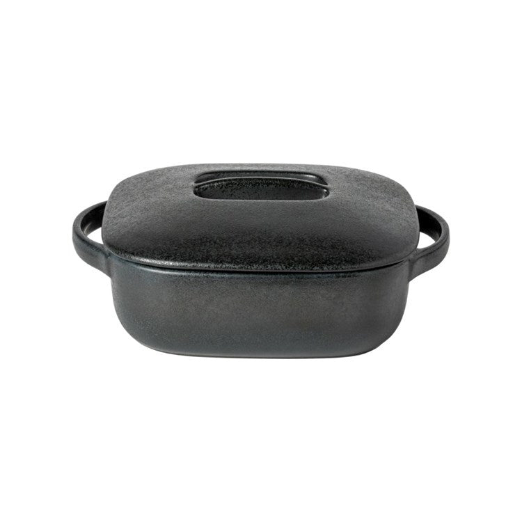 BAKER SQ 12in COVERED-CARBON BLACK (BOUTIQUE)