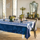 Hortensias Tablecloth - Bleu - Cotton
