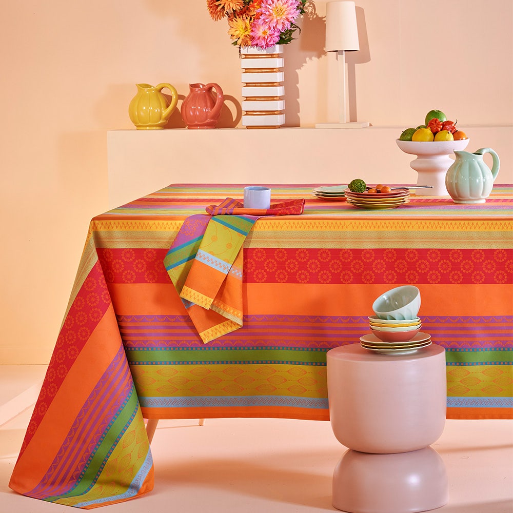 Mille Broderies Tablecloth - Samba - Cotton