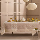 Mille Pistils Tablecloth - Naturel - Cotton