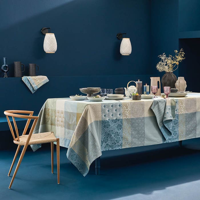 Mille Zen Tablecloth - Ecume - Cotton