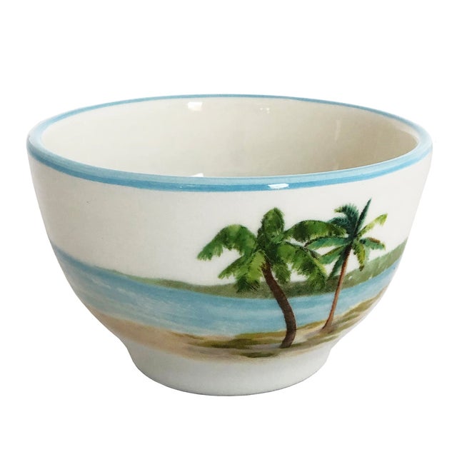 Palm Breezes Mini Soup/Salad/Dessert/ Dipping Bowl 4