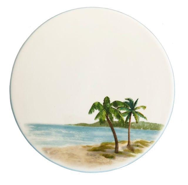 Palm Breezes Trivet/Cheese Board