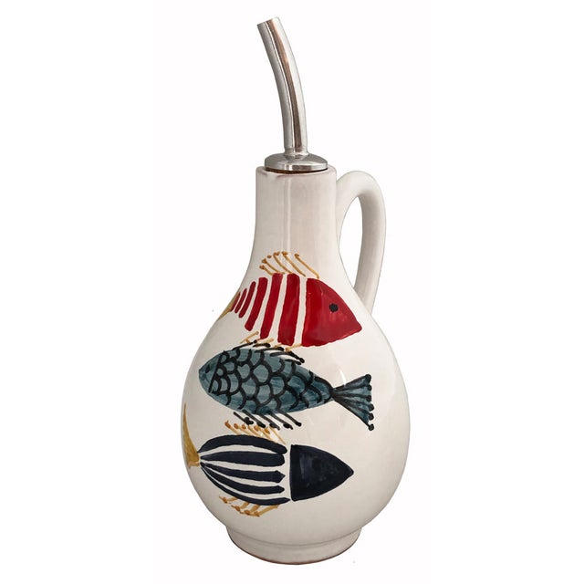 Mod Fish Oil Bottle Cruet with handles