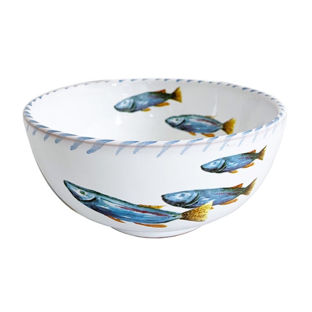 School of Fish Chowder/Soup/Salad/Dessert Bowl - New Shape