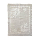 Kitchen Towel - Sailboat Natural Cotton & Linen