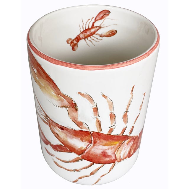 Lobster Wine Bottle/Utensil Holder