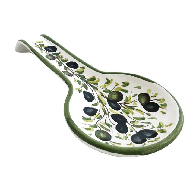 Classic Olive Spoon Rest