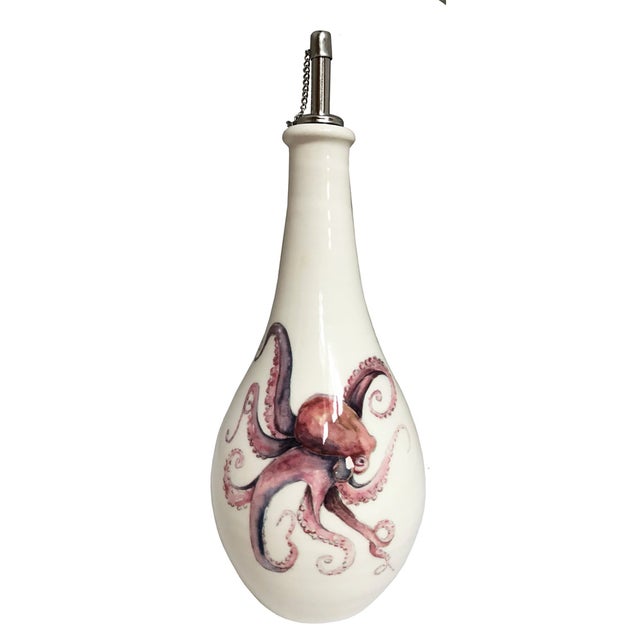 Octopus Oil Bottle .