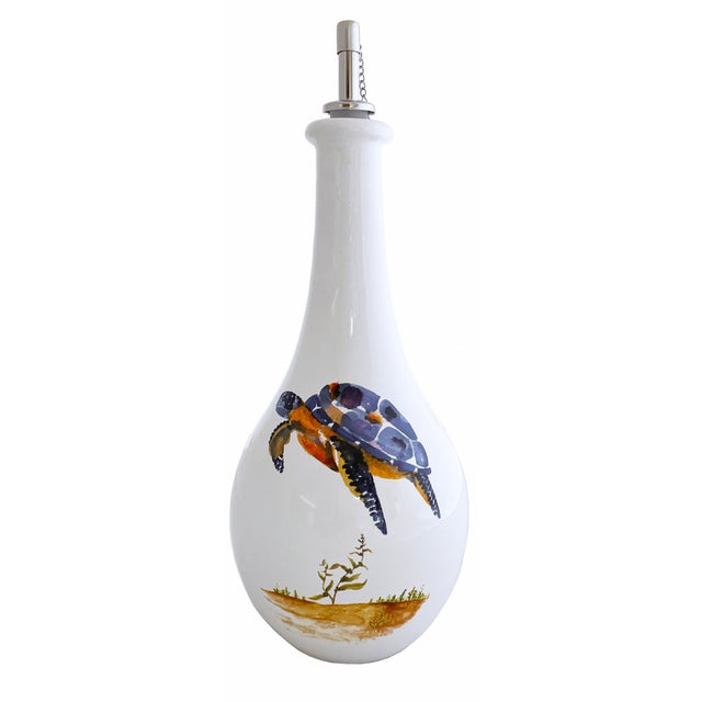 Under the Sea Turtle Olive Oil Bottle