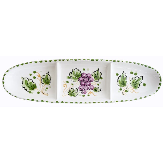 Classic Grape Three Section Tray