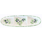 Classic Olive Three Section Tray