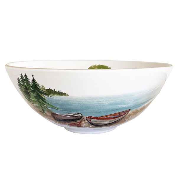 Canoe Serving Bowl