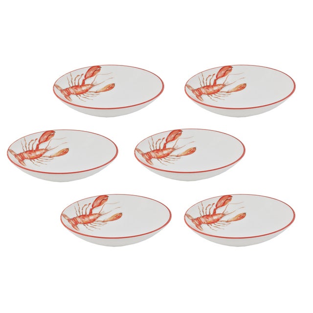 Lobster Pasta/Soup Bowls (set of 6) .